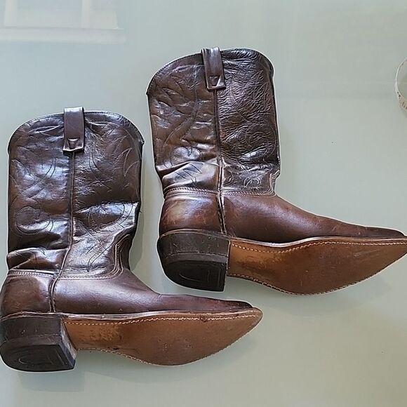 ACME Leather Western Style Boots - Picture 2 of 11